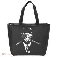 Offended Start Packing Funny Trump Tote Bag thumb 0