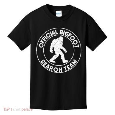 Official Bigfoot Search Team Kids T-Shirt