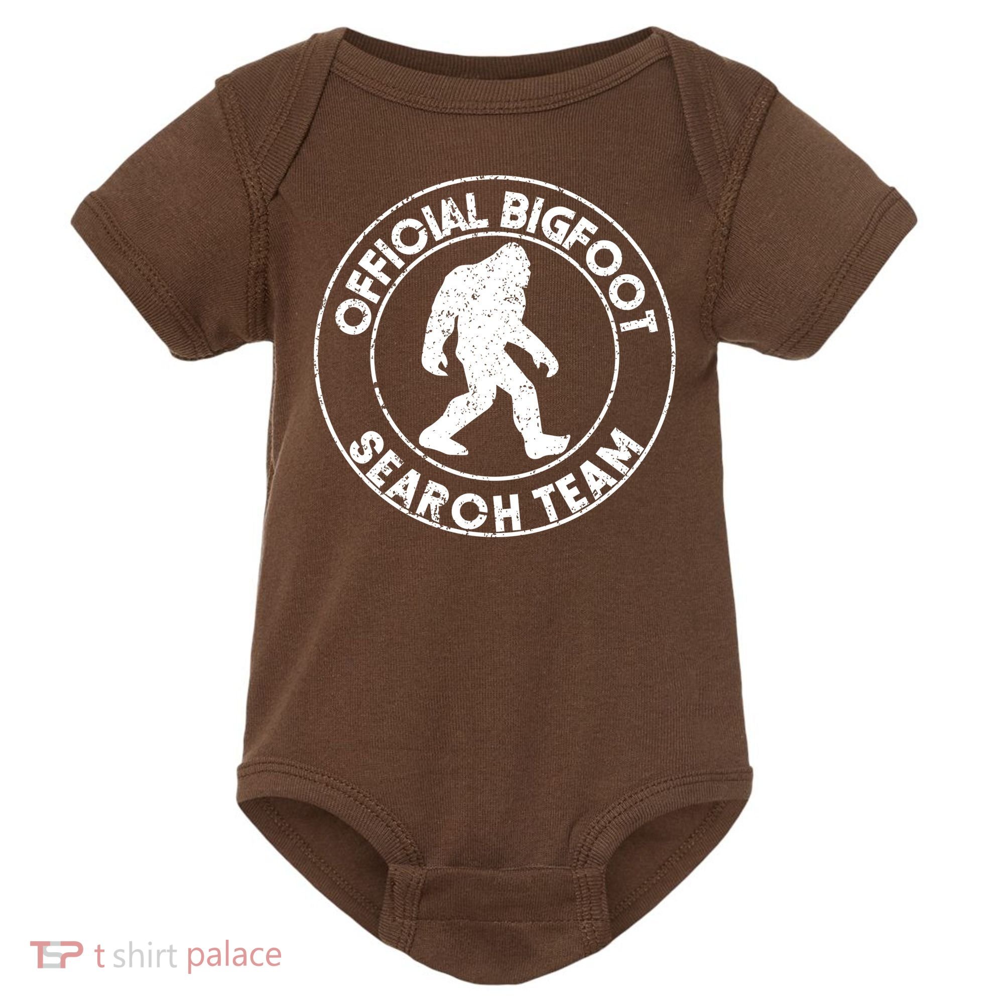 Official Bigfoot Search Team Baby Bodysuit