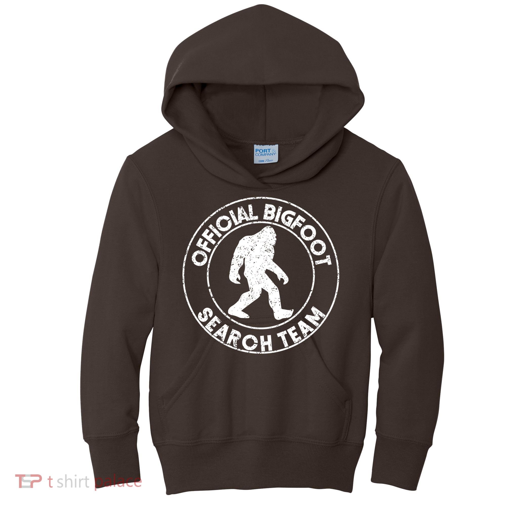 Official Bigfoot Search Team Kids Hoodie