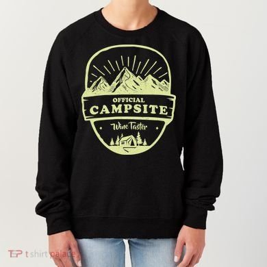 Official Campsite Wine Taster Women's Sweatshirt