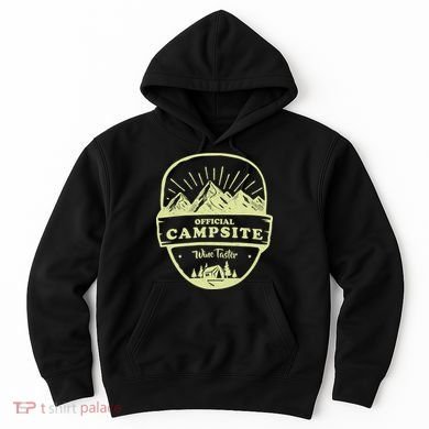 Official Campsite Wine Taster Hoodie