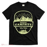 Official Campsite Wine Taster T-Shirt thumb 0