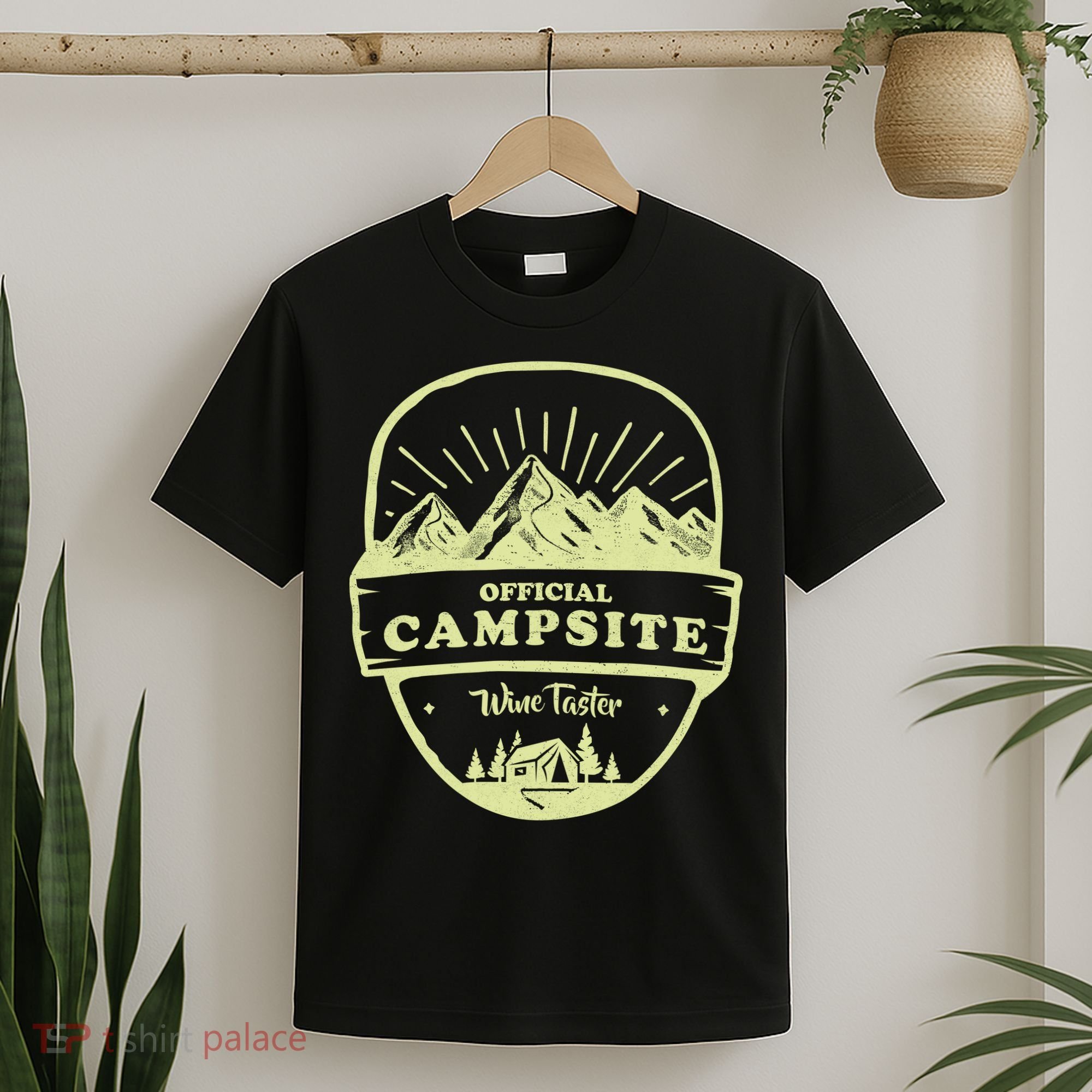 Official Campsite Wine Taster T-Shirt