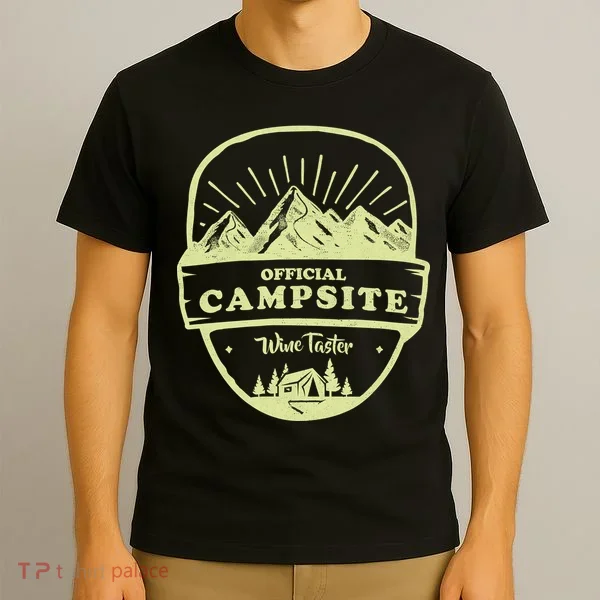 Official Campsite Wine Taster T-Shirt