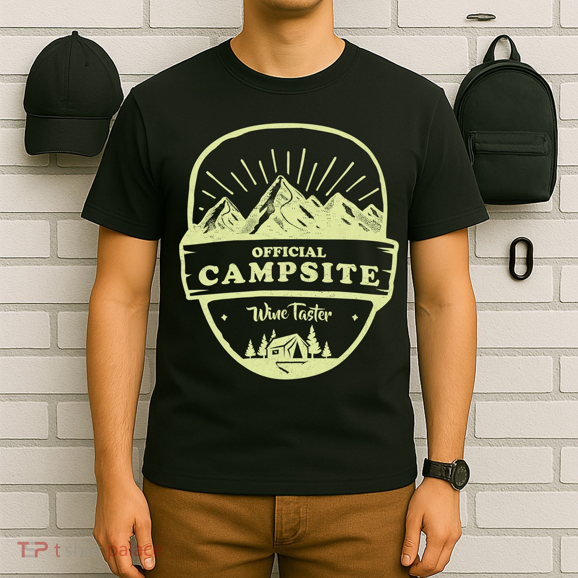 Official Campsite Wine Taster T-Shirt
