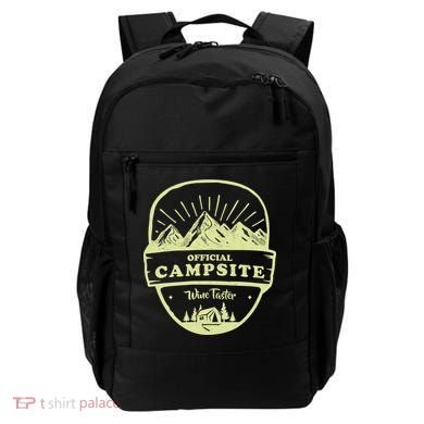 Official Campsite Wine Taster Backpack