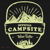 Official Campsite Wine Taster Button thumb 1
