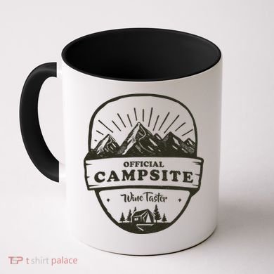 Official Campsite Wine Taster Coffee Mug