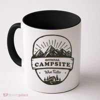 Official Campsite Wine Taster Coffee Mug thumb 0