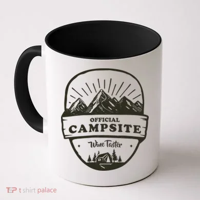 Official Campsite Wine Taster Coffee Mug