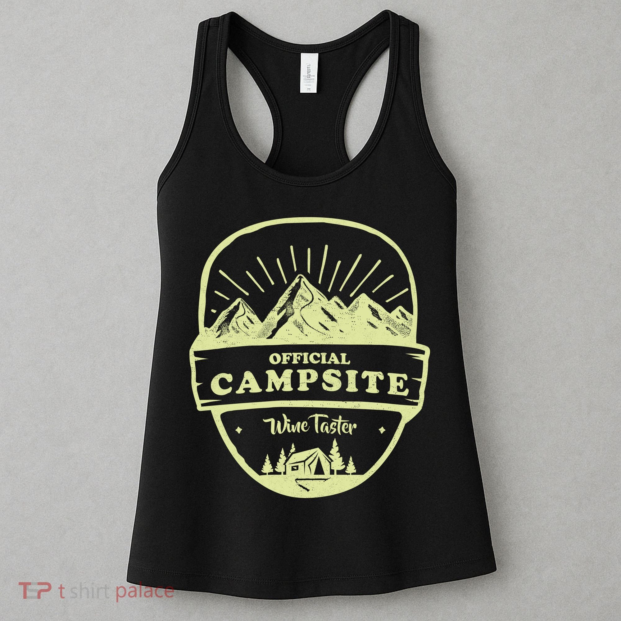 Official Campsite Wine Taster Women's Tank Top