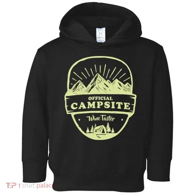 Official Campsite Wine Taster Toddler Hoodie