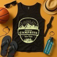 Official Campsite Wine Taster Tank Top thumb 4