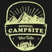 Official Campsite Wine Taster Tank Top thumb 6