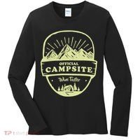 Official Campsite Wine Taster Women's Long Sleeve Shirt thumb 0