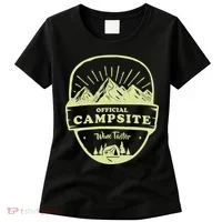 Official Campsite Wine Taster Women's T-Shirt thumb 0