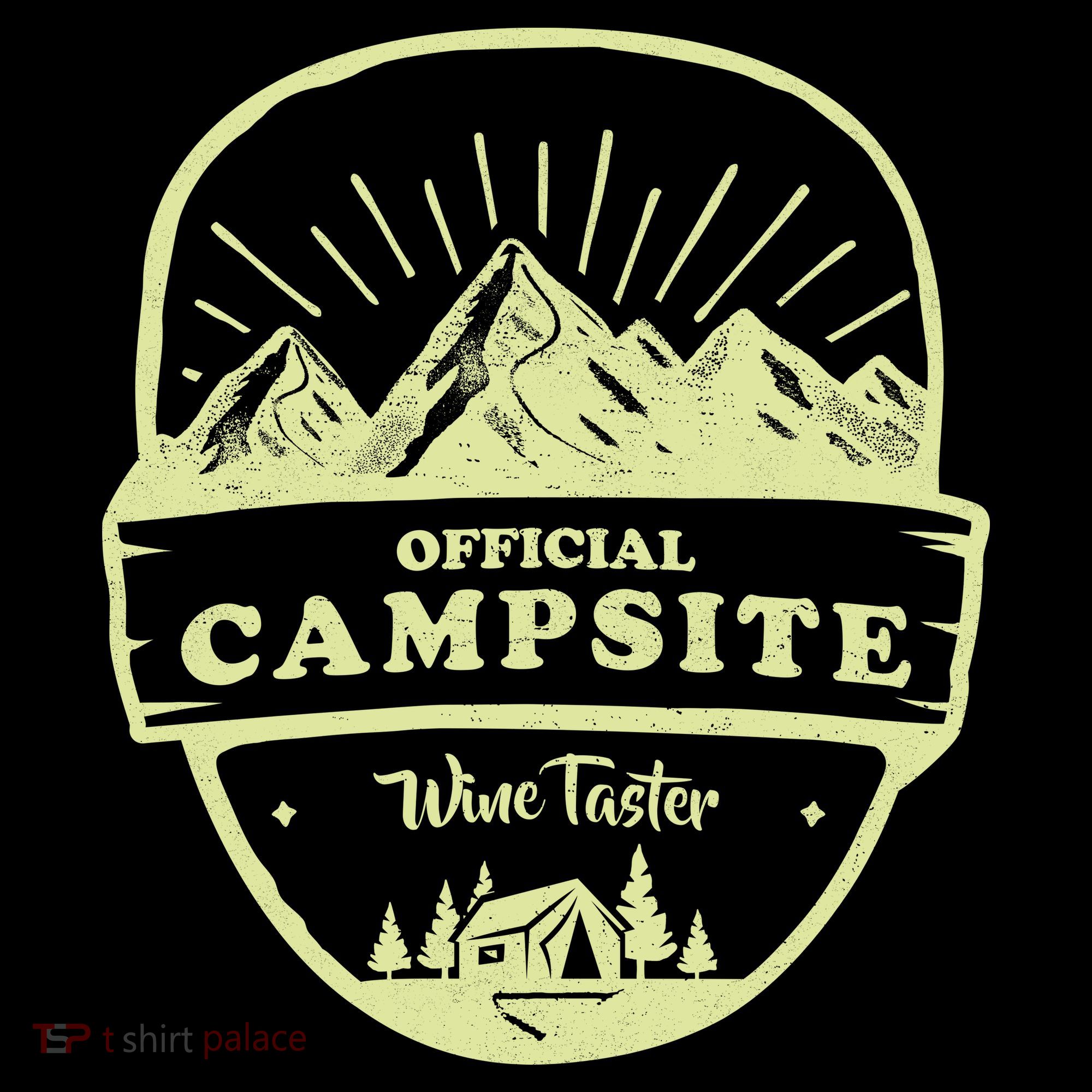 Official Campsite Wine Taster Women's T-Shirt