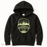 Official Campsite Wine Taster Kids Hoodie thumb 0