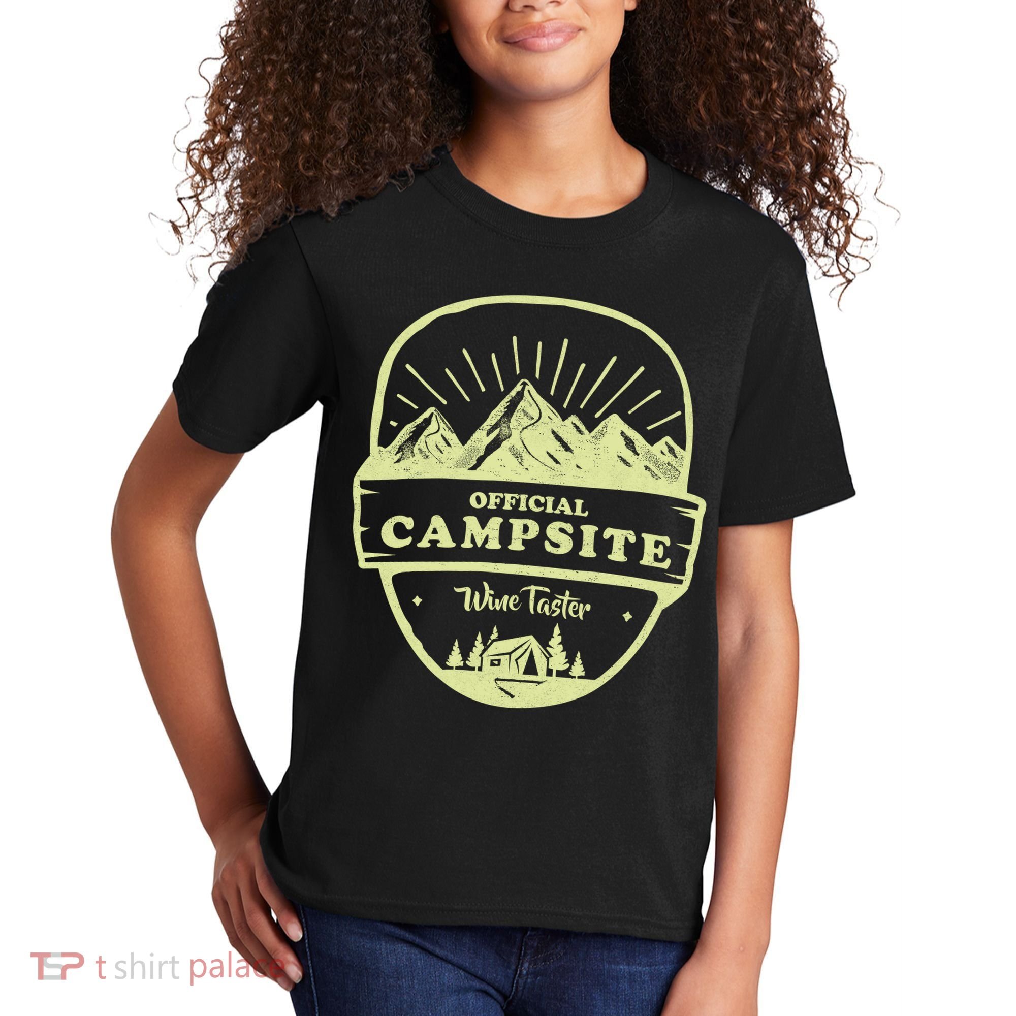 Official Campsite Wine Taster Kids T-Shirt