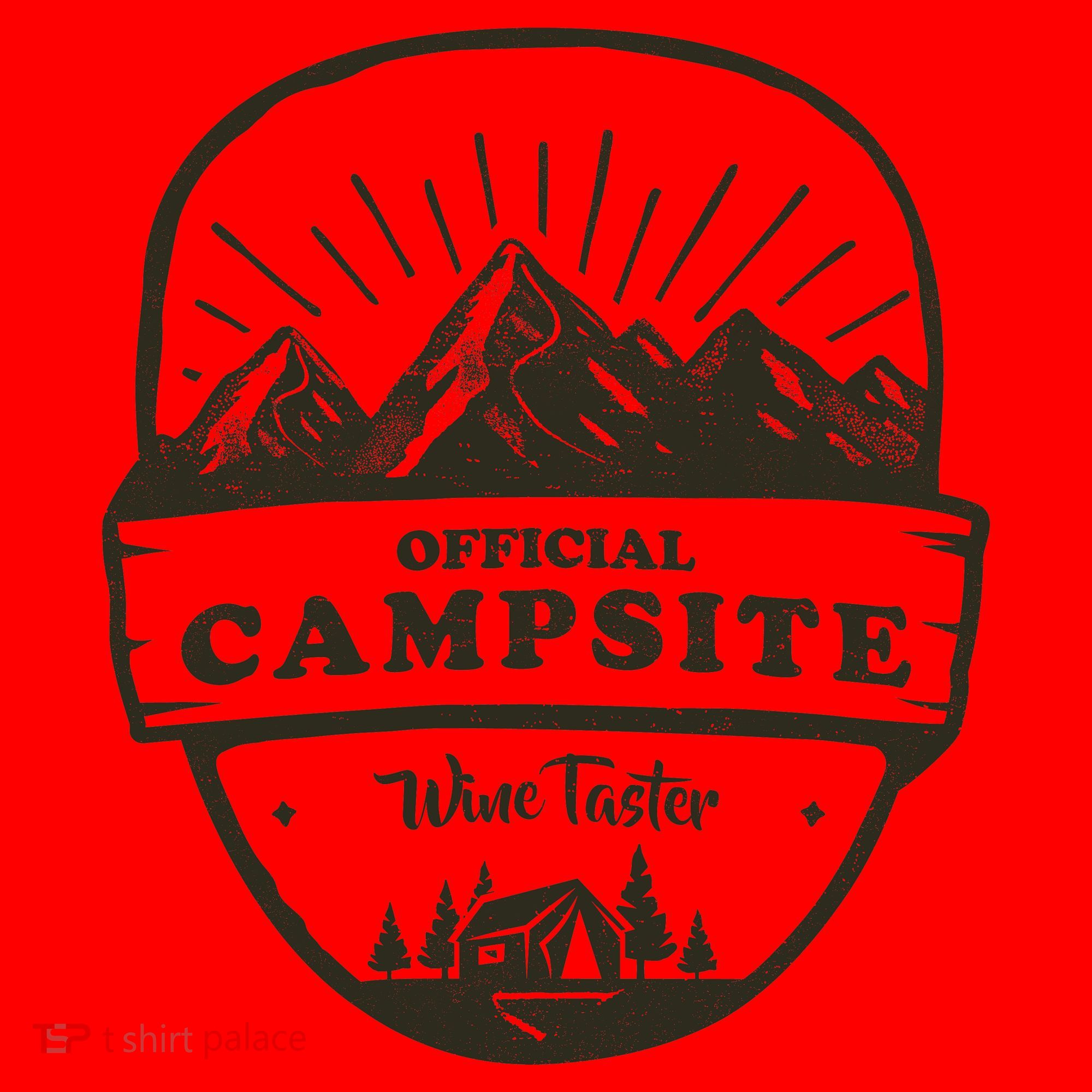 Official Campsite Wine Taster Santa Hat