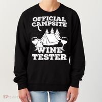 Official Campsite Wine Tester Women's Sweatshirt thumb 0