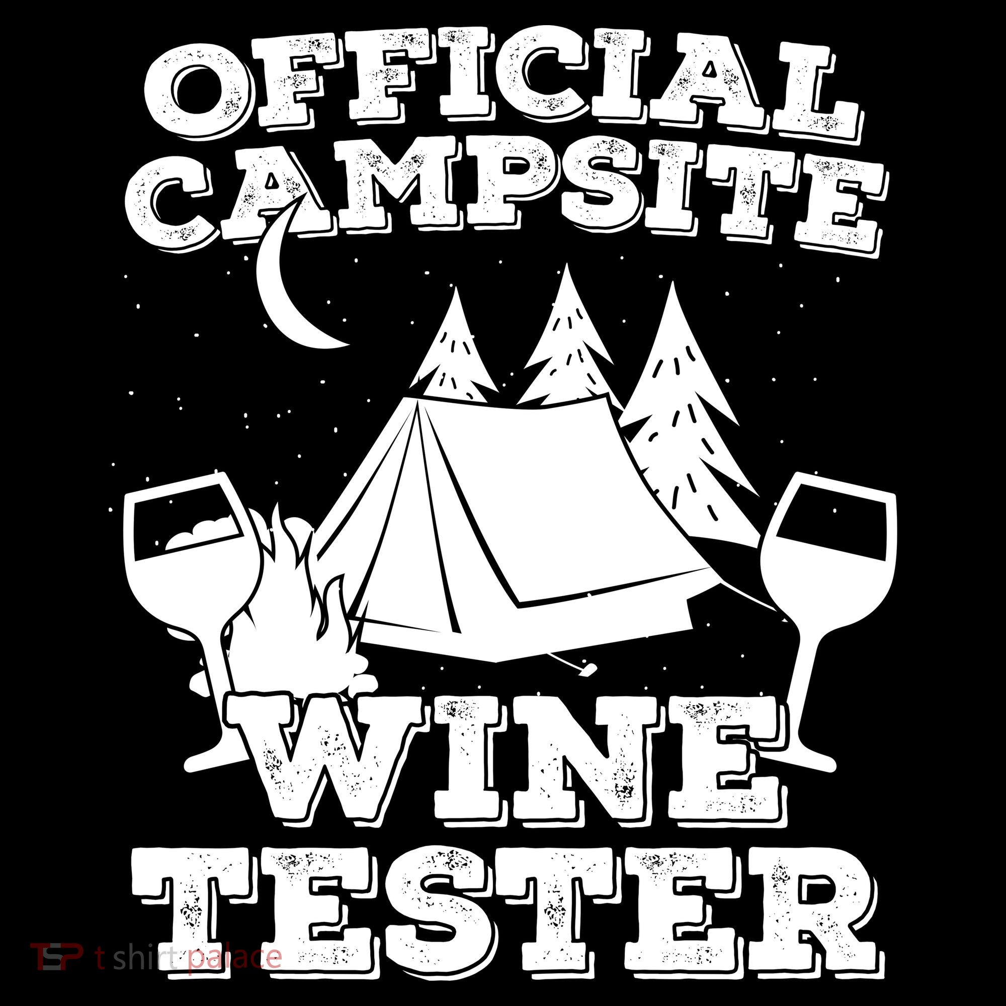 Official Campsite Wine Tester Bucket Hat