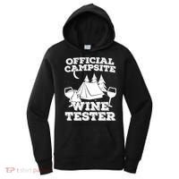 Official Campsite Wine Tester Women's Hoodie thumb 0