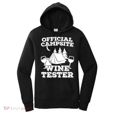 Official Campsite Wine Tester Women's Hoodie