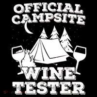 Official Campsite Wine Tester Women's Hoodie thumb 2