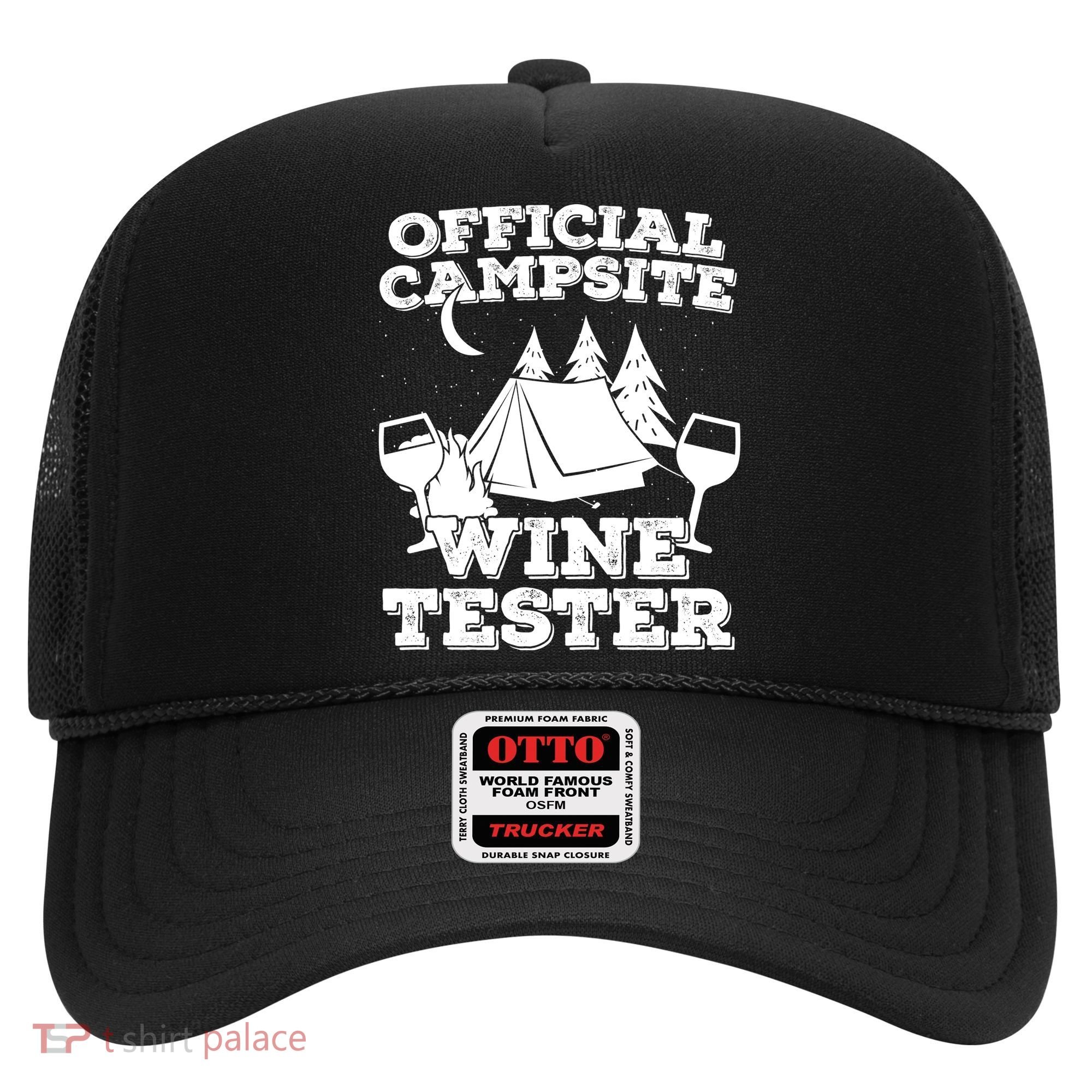 Official Campsite Wine Tester Hat