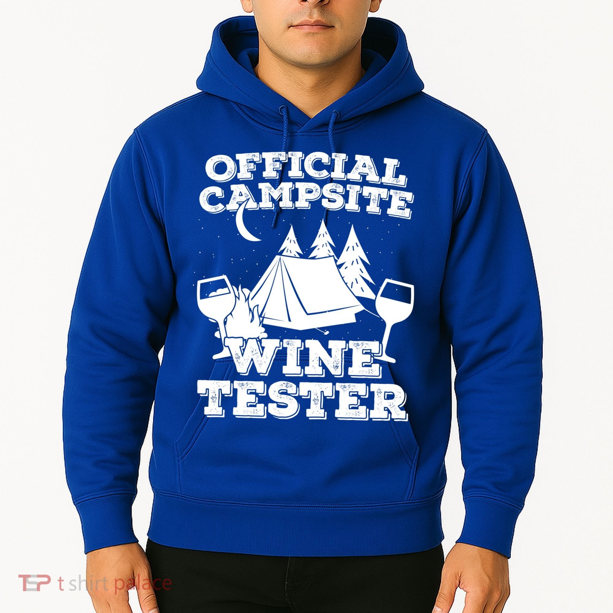 Official Campsite Wine Tester Hoodie