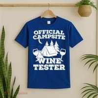 Official Campsite Wine Tester T-Shirt thumb 2