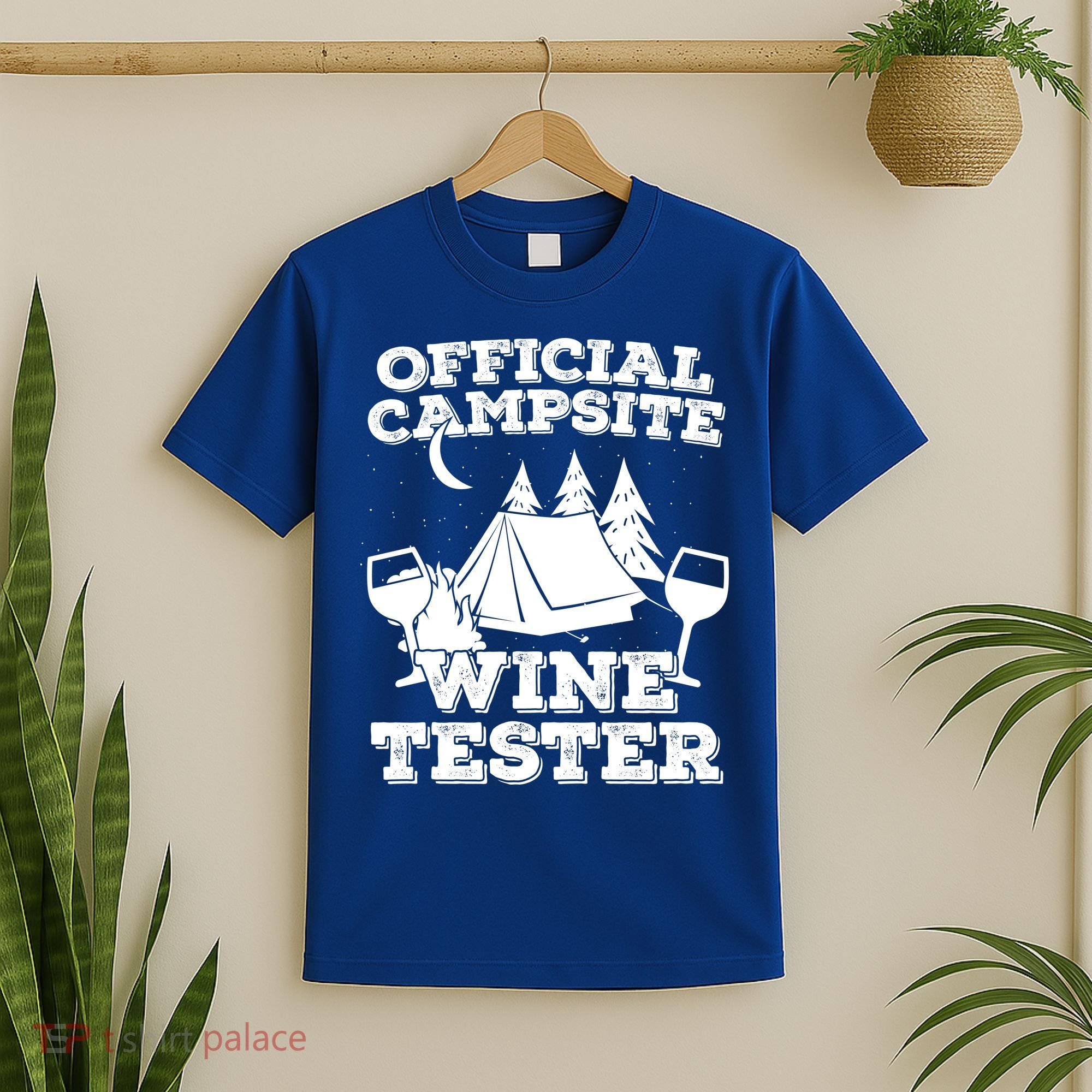 Official Campsite Wine Tester T-Shirt