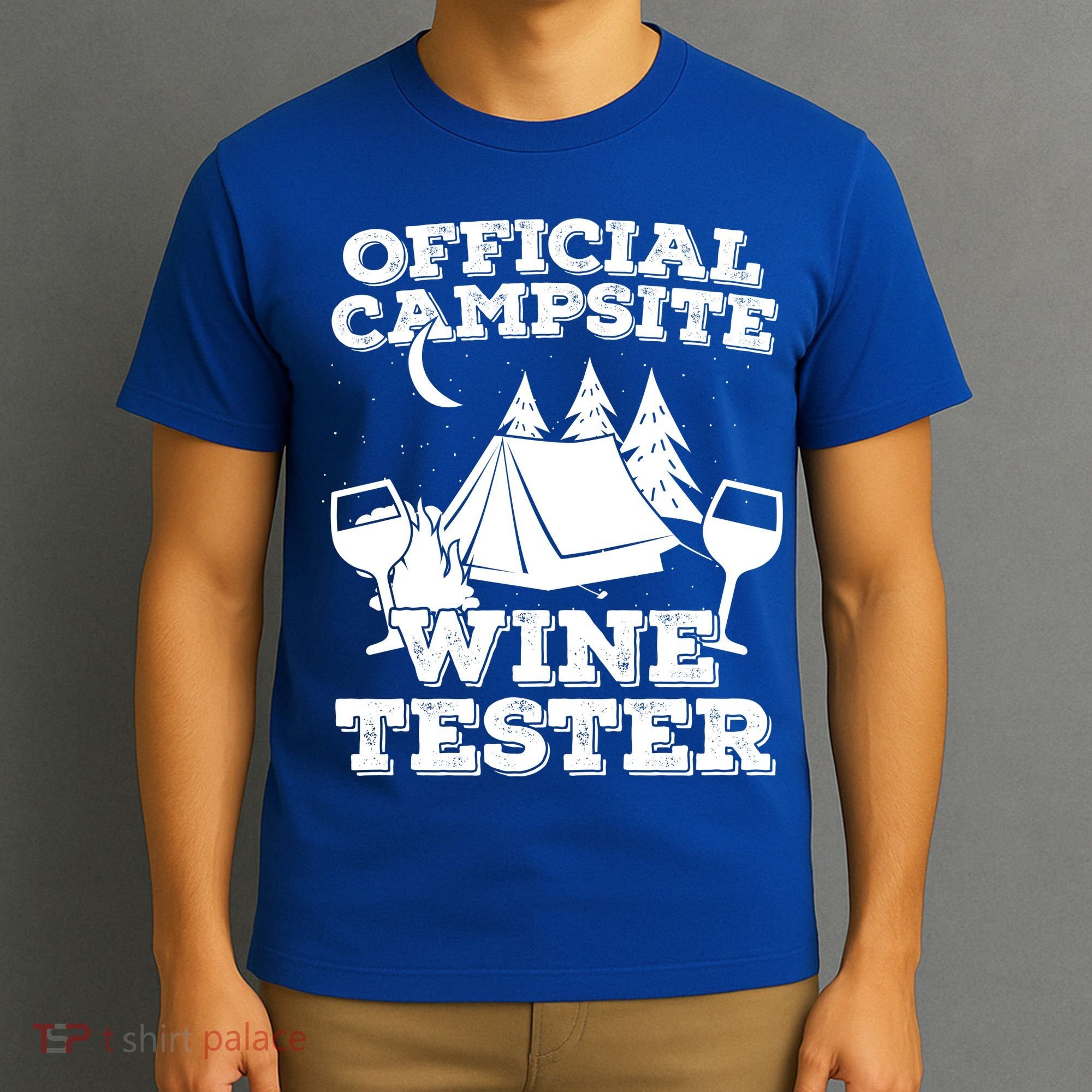 Official Campsite Wine Tester T-Shirt