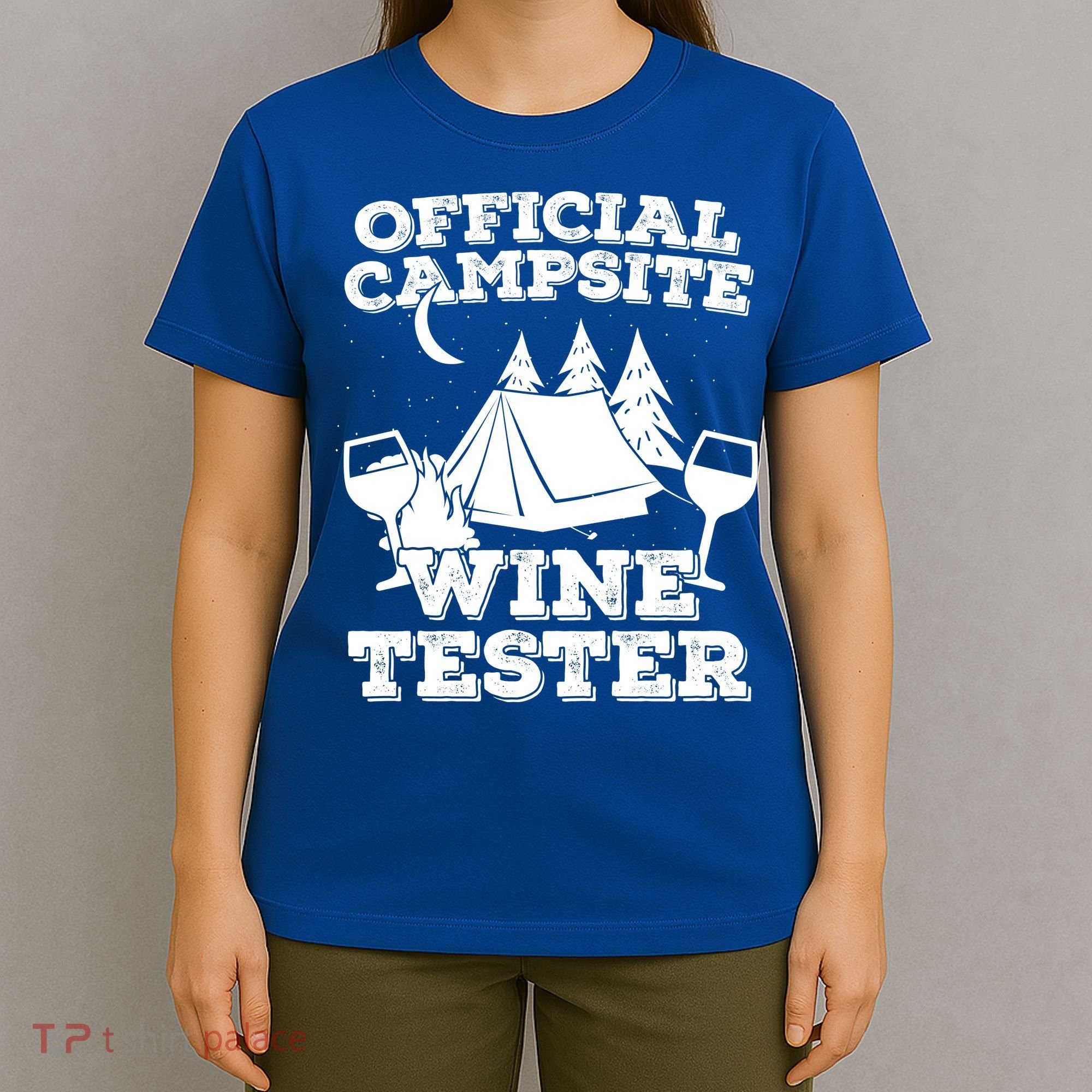 Official Campsite Wine Tester T-Shirt