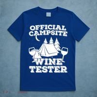 Official Campsite Wine Tester T-Shirt thumb 5