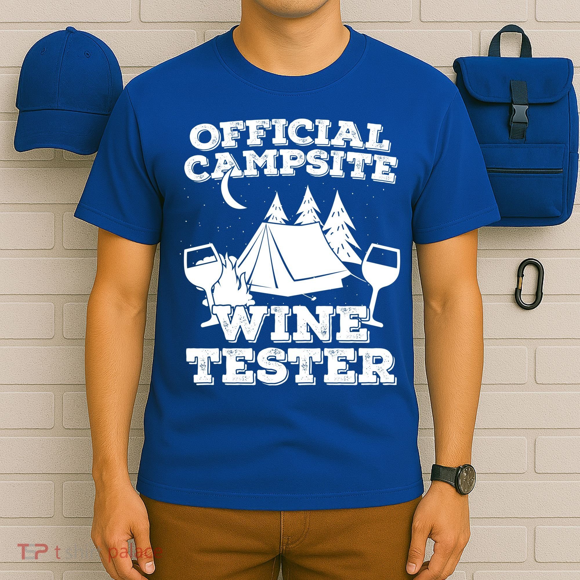 Official Campsite Wine Tester T-Shirt