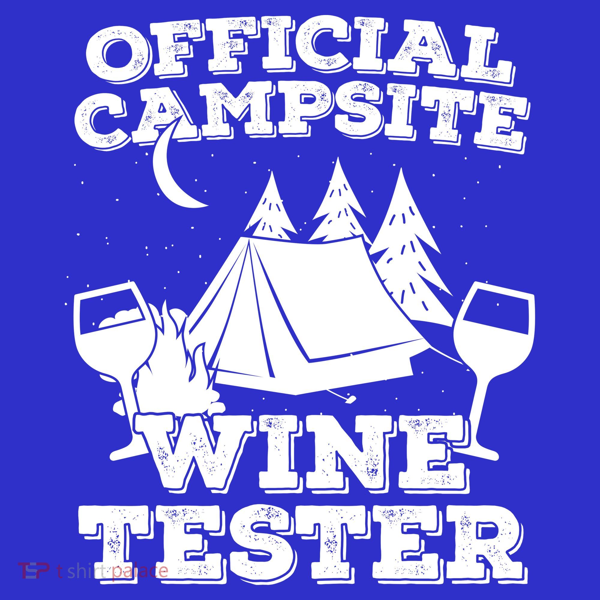 Official Campsite Wine Tester Women's Tank Top