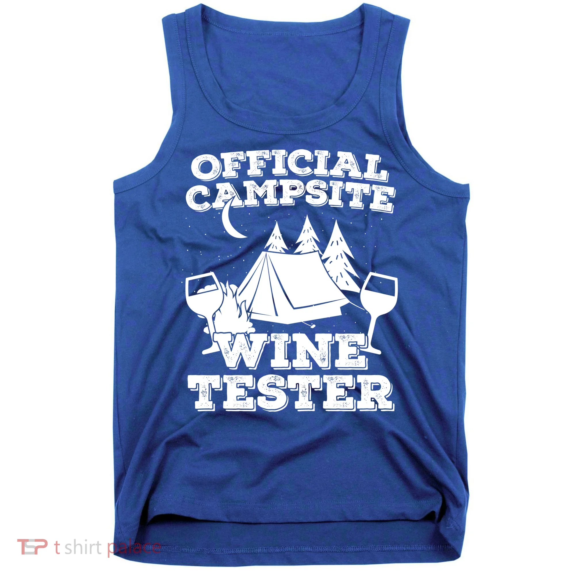 Official Campsite Wine Tester Tank Top