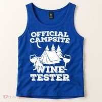 Official Campsite Wine Tester Tank Top thumb 2