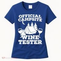 Official Campsite Wine Tester Women's T-Shirt thumb 0