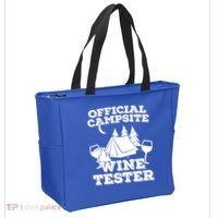 Official Campsite Wine Tester Tote Bag thumb 2