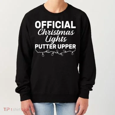 Official Christmas Light Putter Upper Women's Sweatshirt