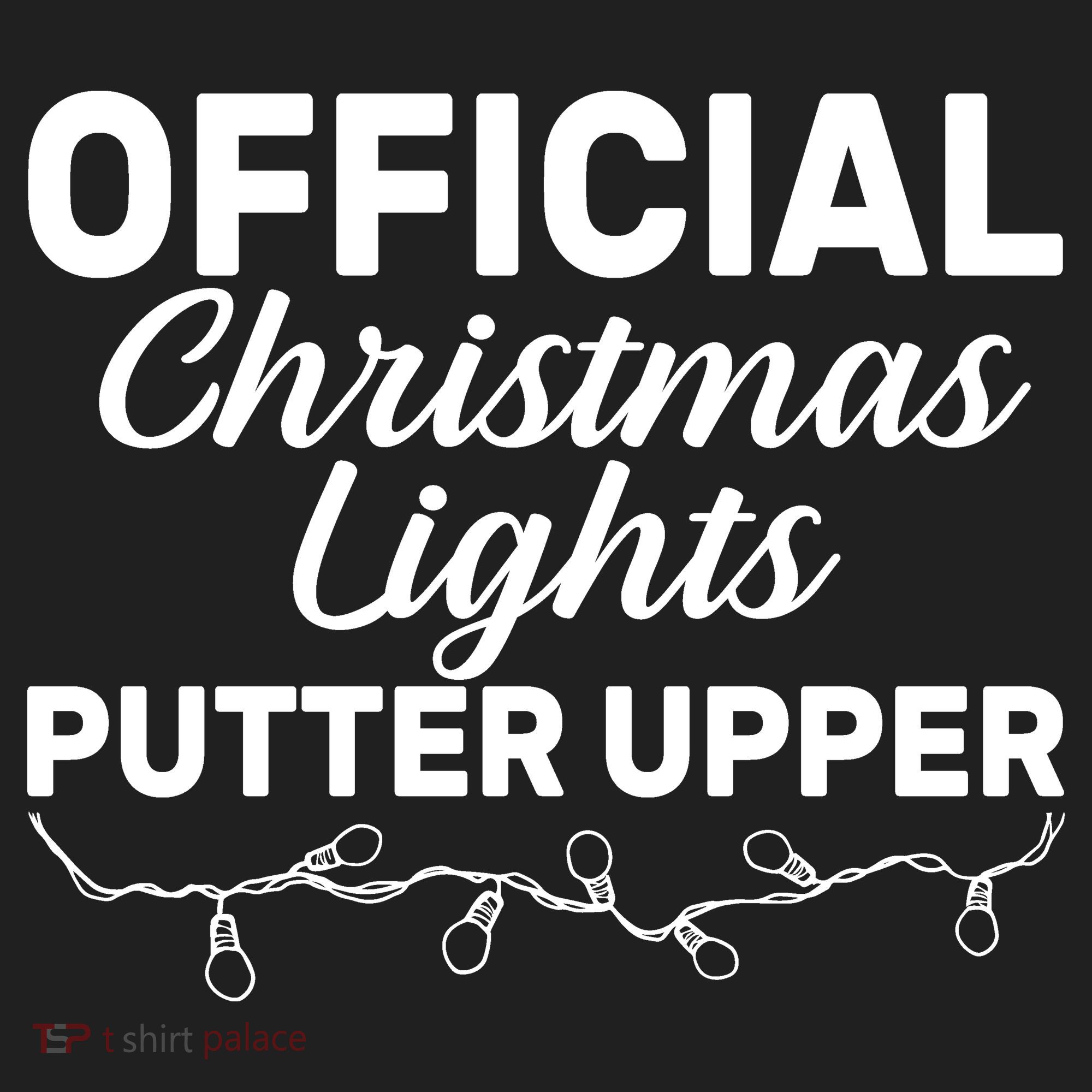 Official Christmas Light Putter Upper Women's Sweatshirt