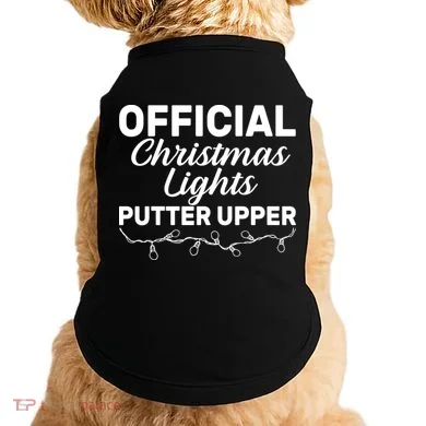 Official Christmas Light Putter Upper Doggie Tank