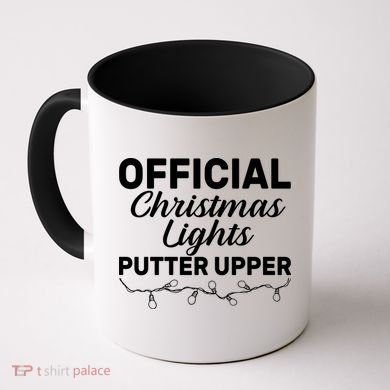 Official Christmas Light Putter Upper Coffee Mug