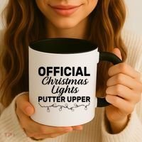 Official Christmas Light Putter Upper Coffee Mug thumb 3
