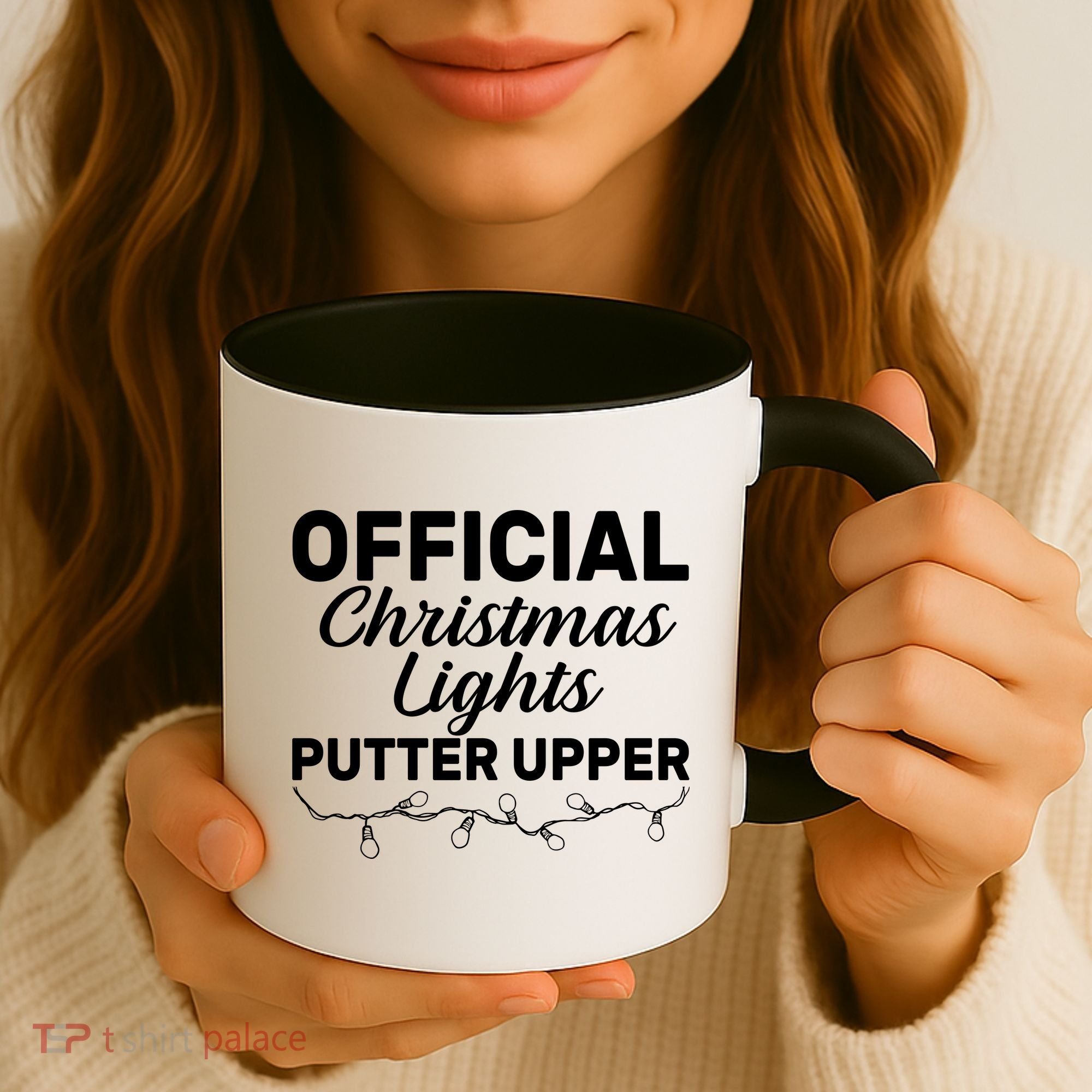 Official Christmas Light Putter Upper Coffee Mug