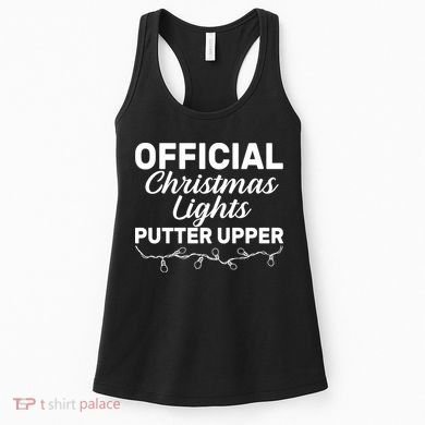 Official Christmas Light Putter Upper Women's Tank Top